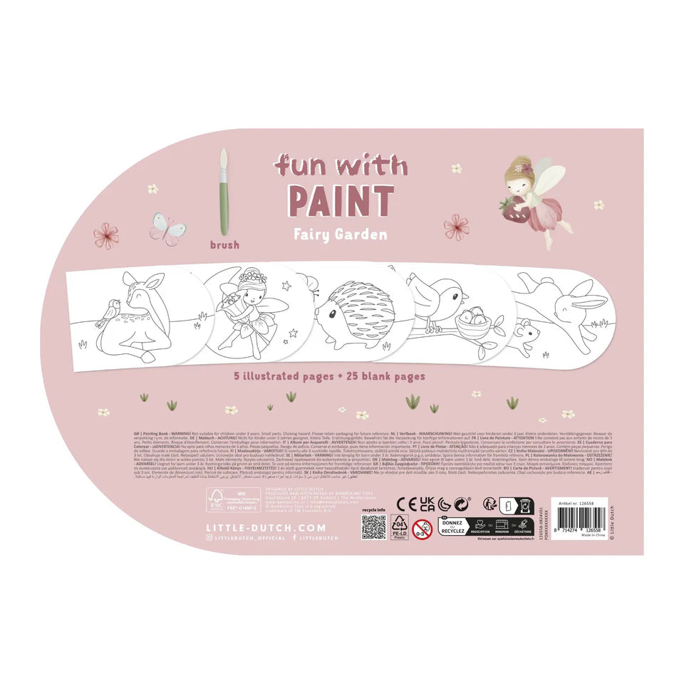 Livre de peinture - Fairy Garden