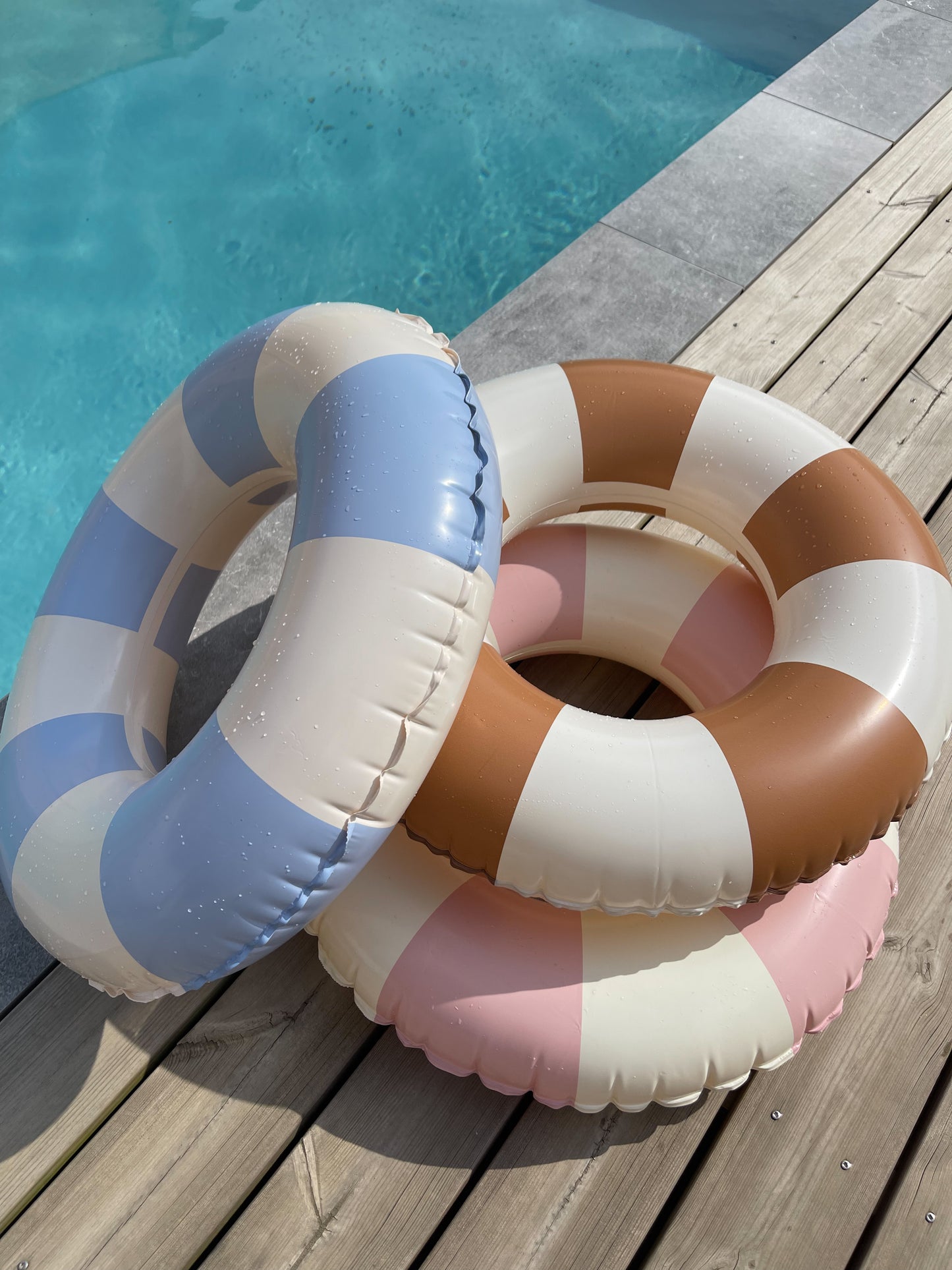 Bouée - Bleu/Crème