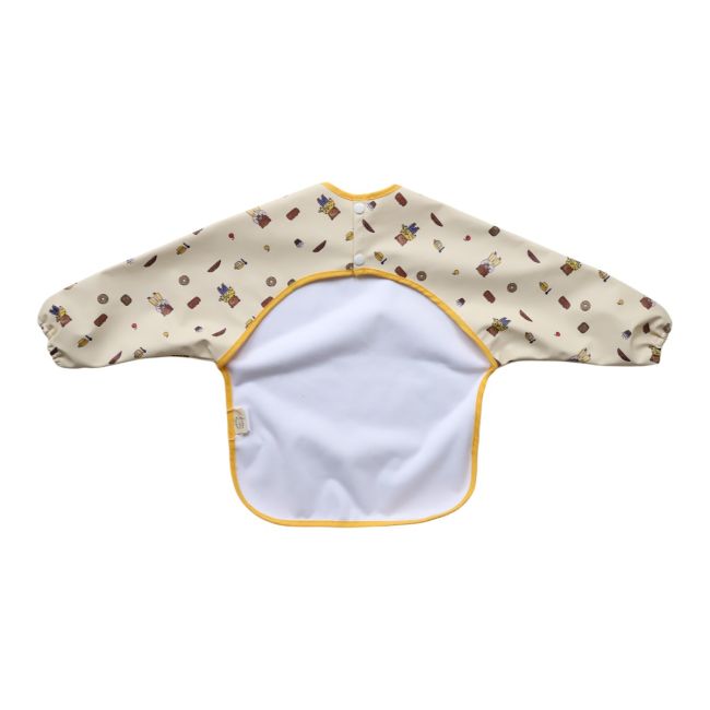 Bavoir tablier manches longues 1-3 ans - Petit dej