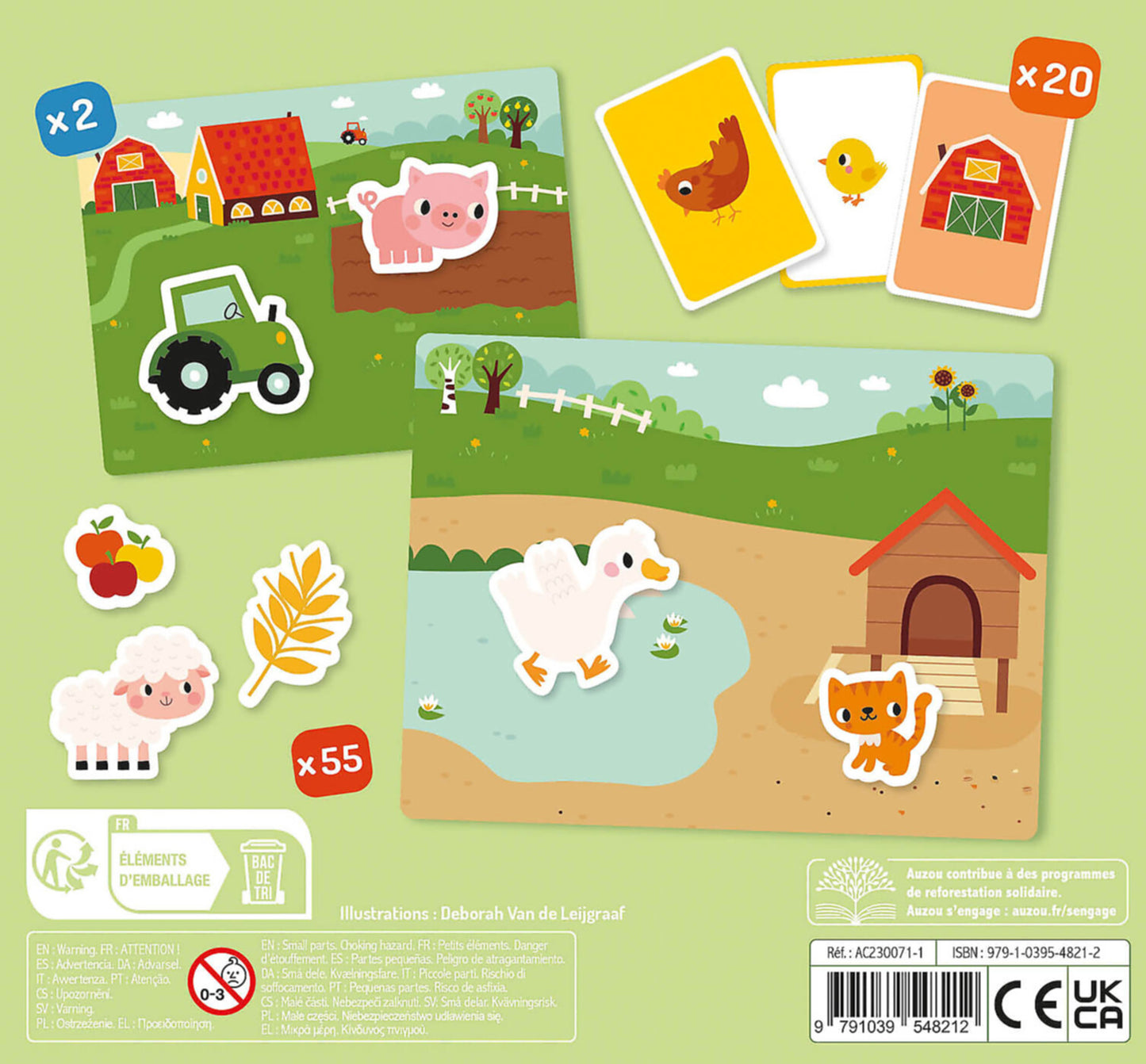 Mon petit coffret aimanté - Ferme