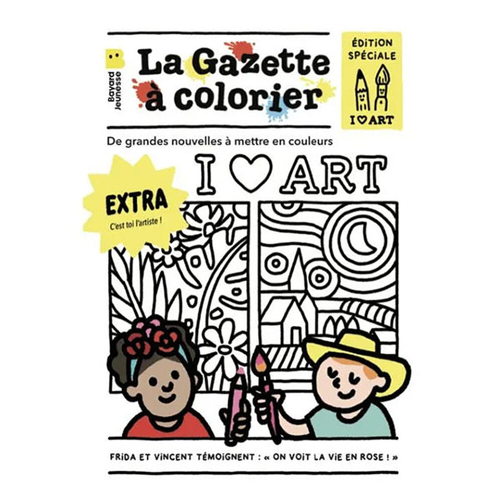 La gazette des bébés à colorer - I love art