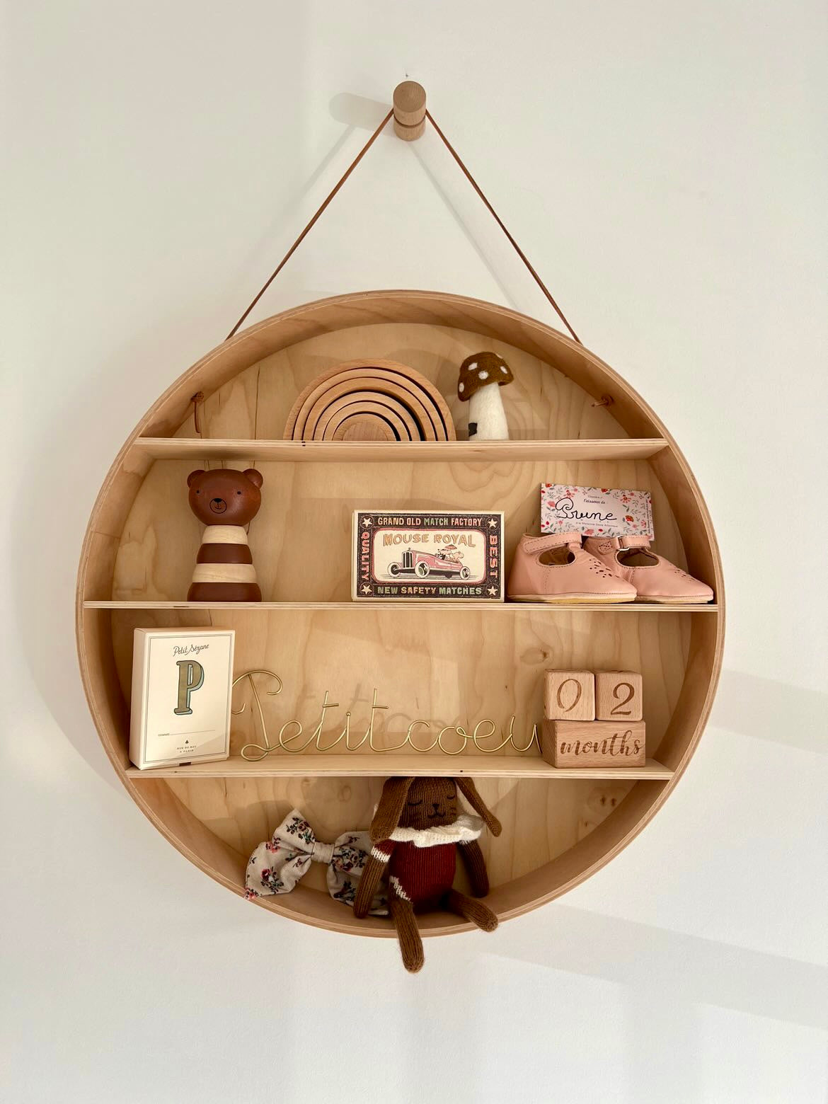 Cube étapes en bois