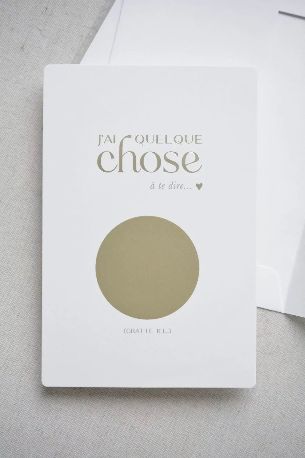 Carte annonce grossesse - Bébé en route