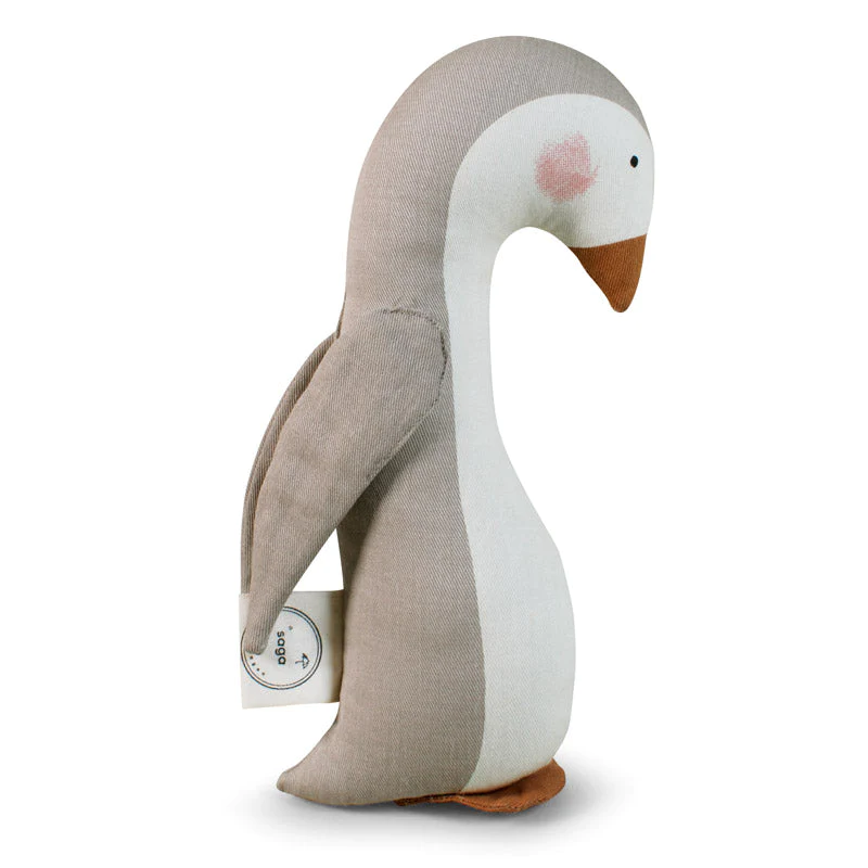 Peluche/Hochet Pingouin