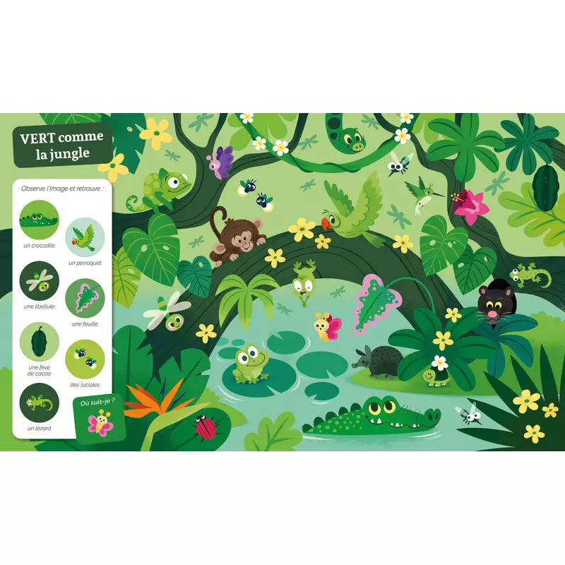 Cherche et Trouve des Tout-Petits - Les couleurs