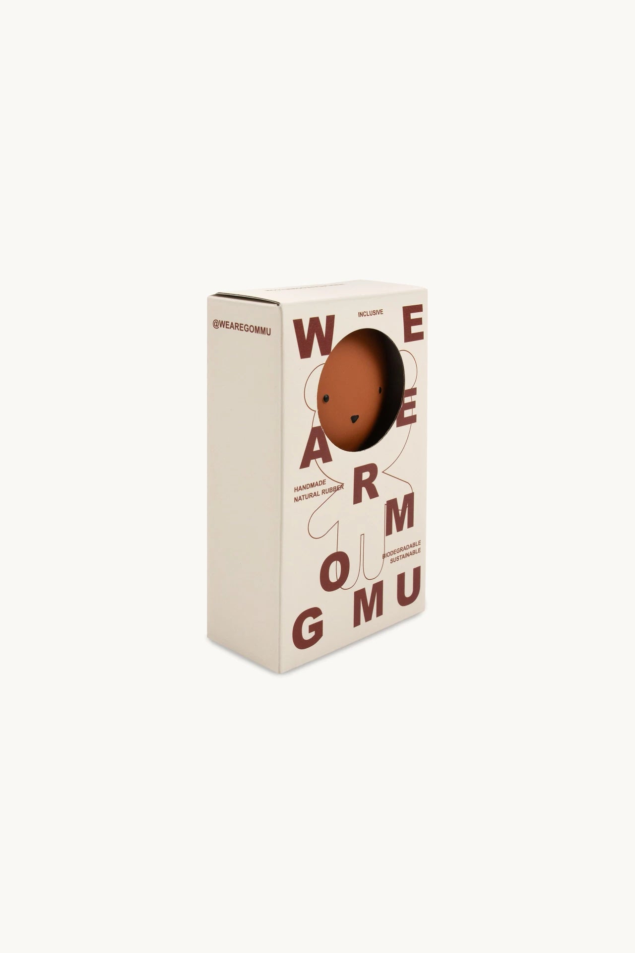 Gommu Mini Ours - Almond
