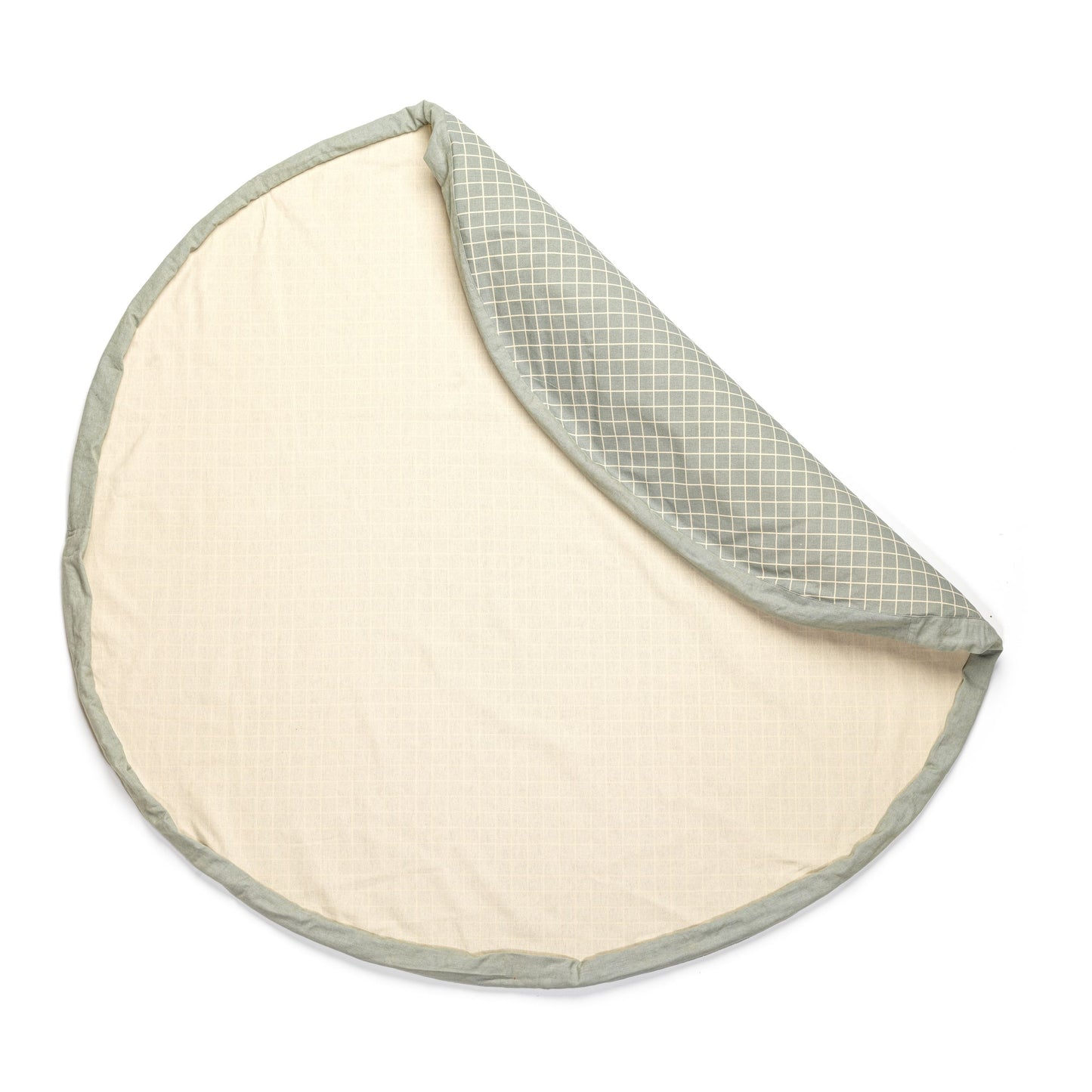 Sac De Rangement/Tapis De Jeu - Organic Grid Green