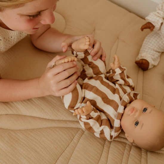 Tenue poupon - Rayures larges