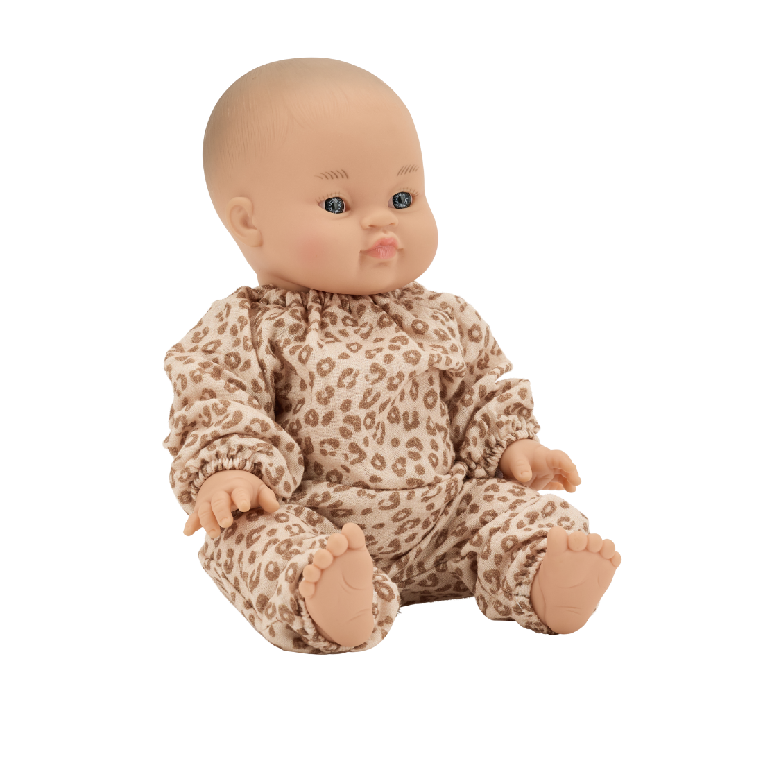 Tenue poupée - Gaze Léopard