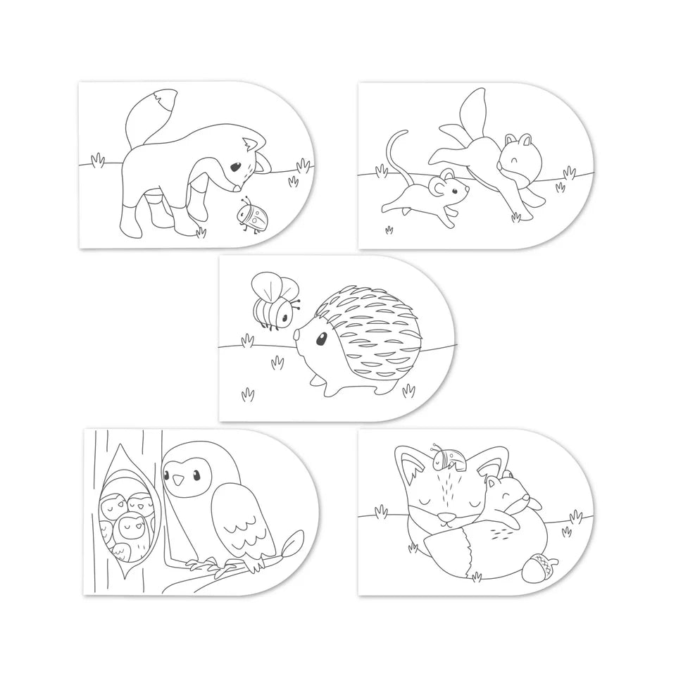 Livre de peinture - Forest Friends