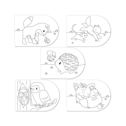 Livre de peinture - Forest Friends