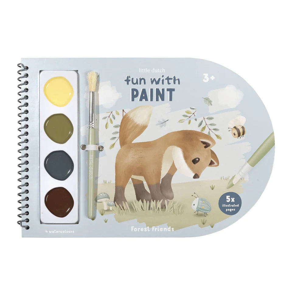 Livre de peinture - Forest Friends