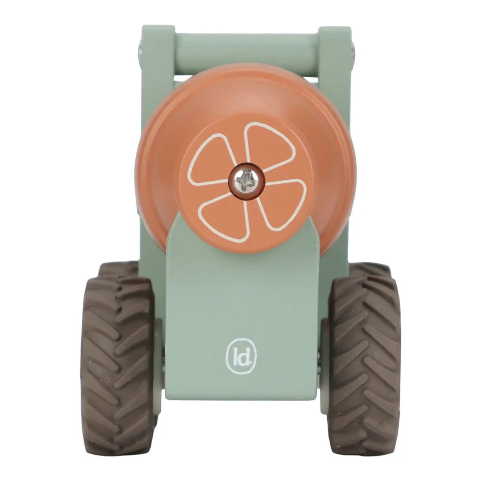 Camion à ciment en bois – Vert