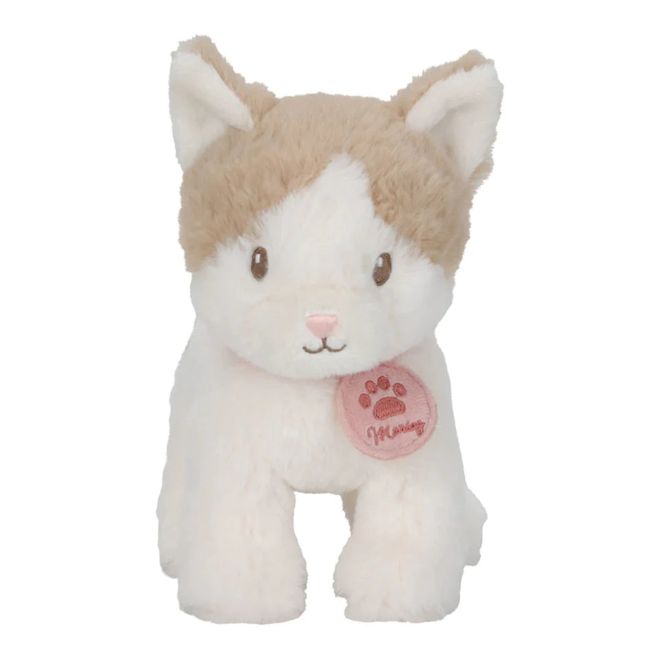 Peluche chat avec sac de transport - Marley