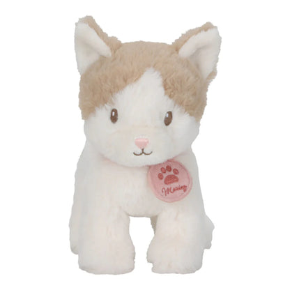 Peluche chat avec sac de transport - Marley