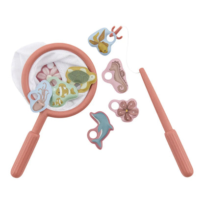 Jeu de bain pêche à la ligne - Rose