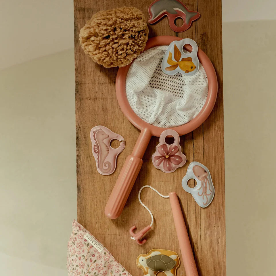 Jeu de bain pêche à la ligne - Rose
