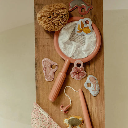 Jeu de bain pêche à la ligne - Rose
