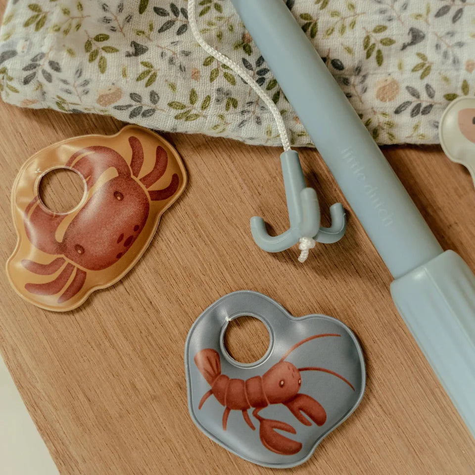 Jeu de bain pêche à la ligne - Bleu