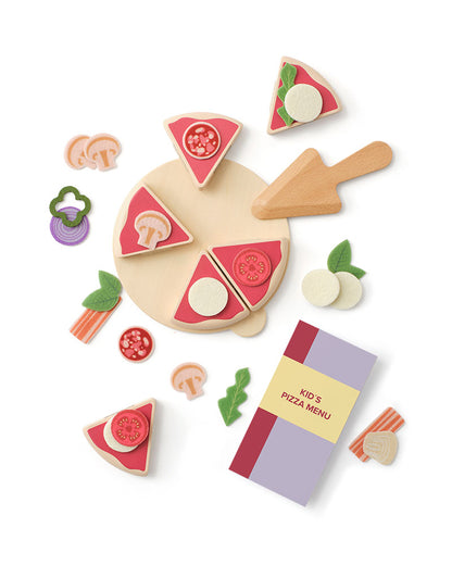 Kit pizza en bois - Kid's Hub