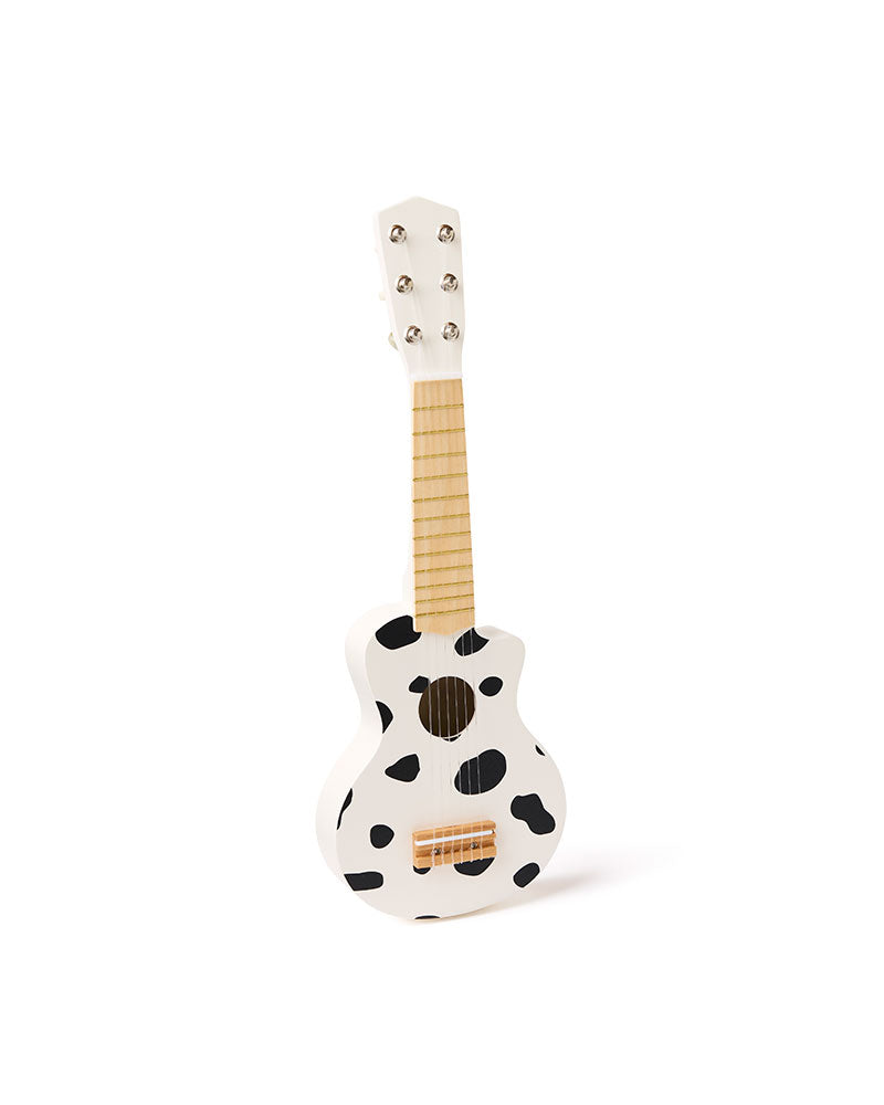 Guitare en bois - Vache