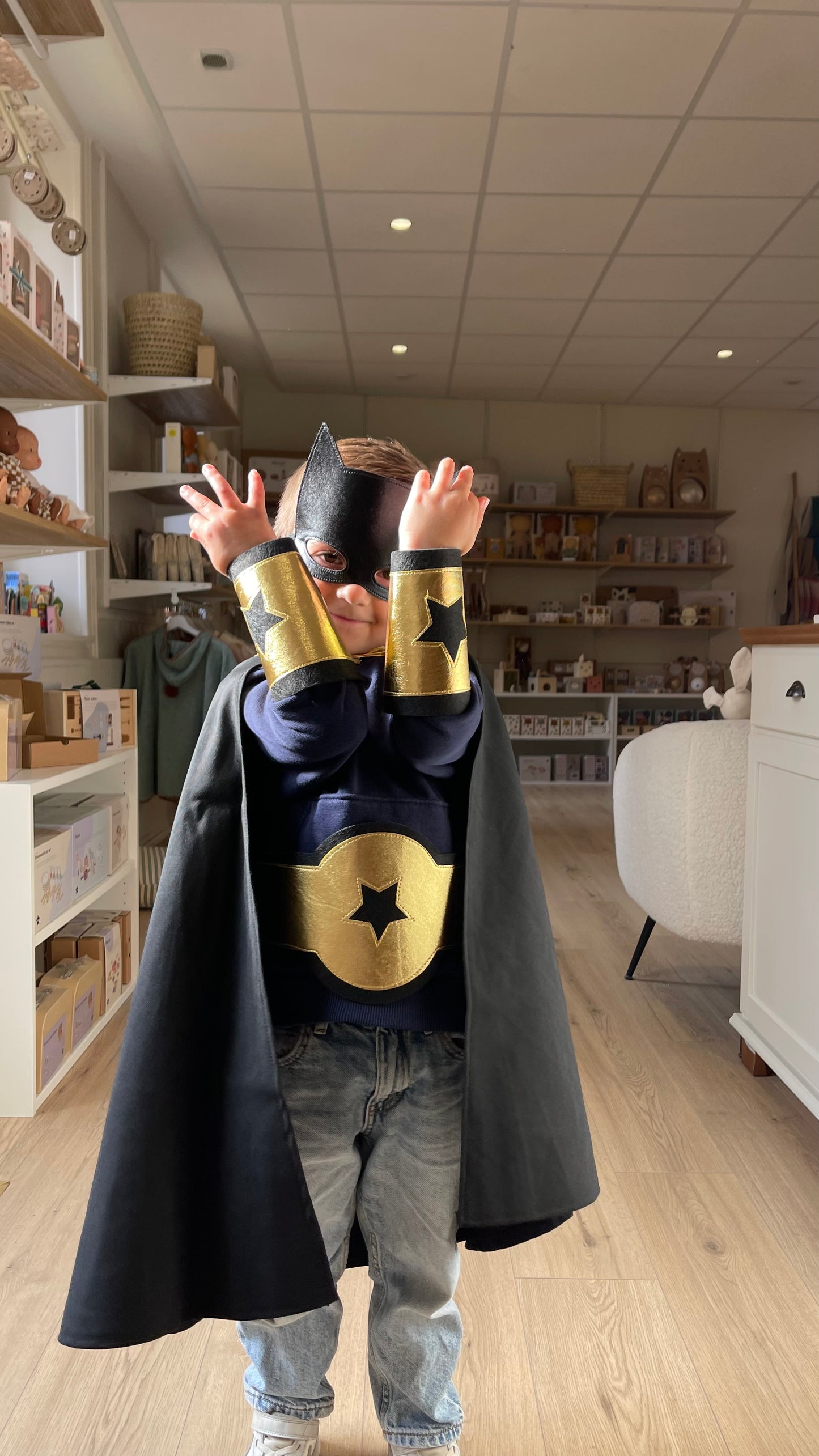 Déguisement Super-Héros - Noir