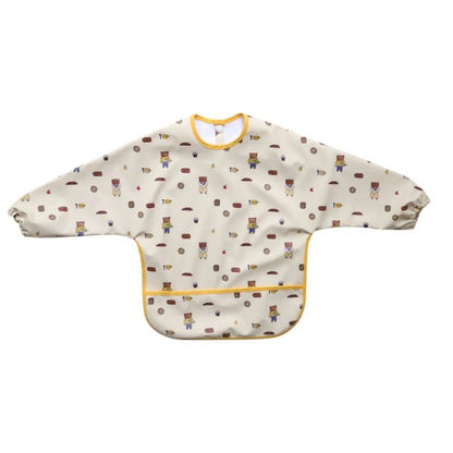 Bavoir tablier manches longues 1-3 ans - Petit dej