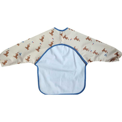 Bavoir tablier manches longues 1-3ans - Tigre du Bengale