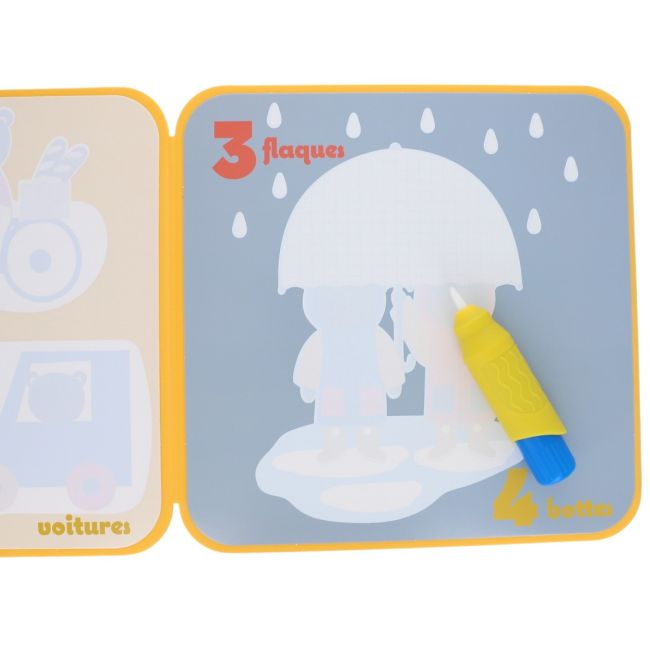 Livre de coloriages magiques à l'eau - Petit déj