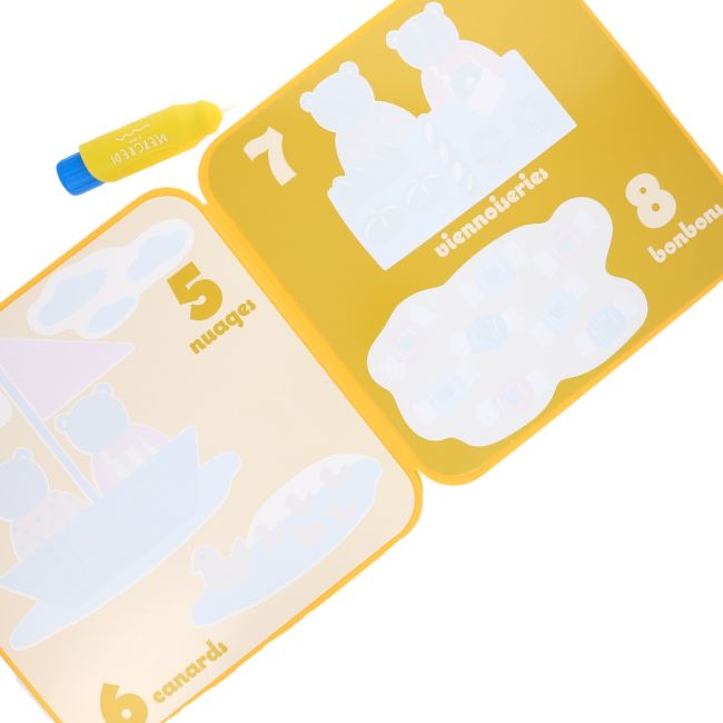 Livre de coloriages magiques à l'eau - Petit déj