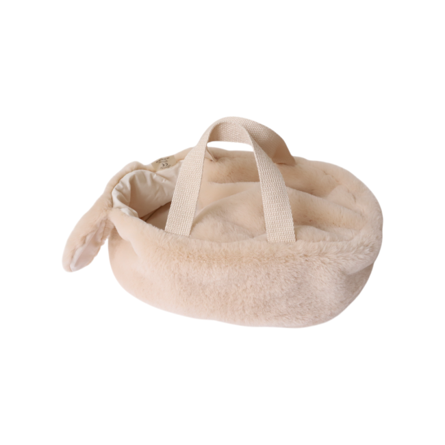 Couffin pour poupée lapin - Chichi pompon