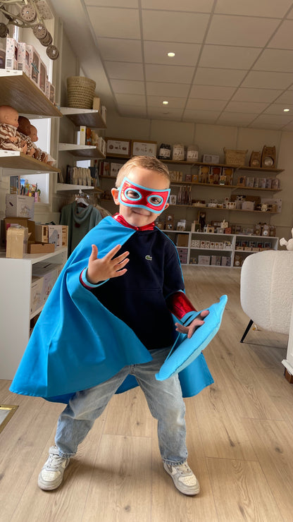 Déguisement Super-Héros - Bleu