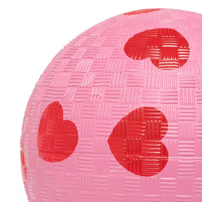 Ballon 12 cm - Coeurs & Rose