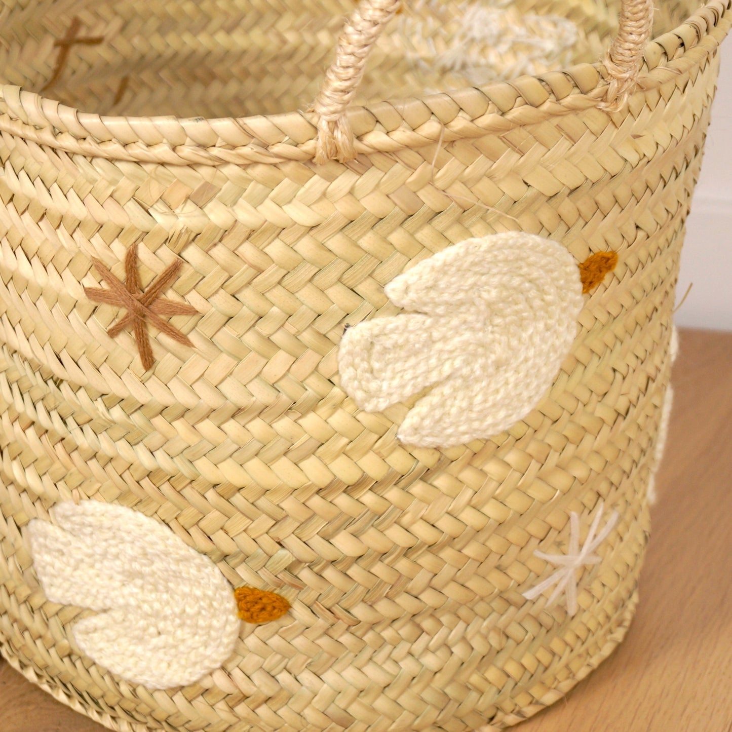 Panier en feuilles de palmier - Poétique