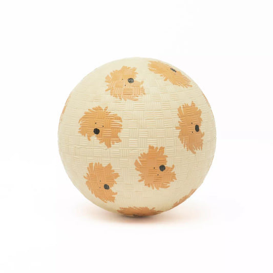 Ballon 12 cm - Jaune & Chien