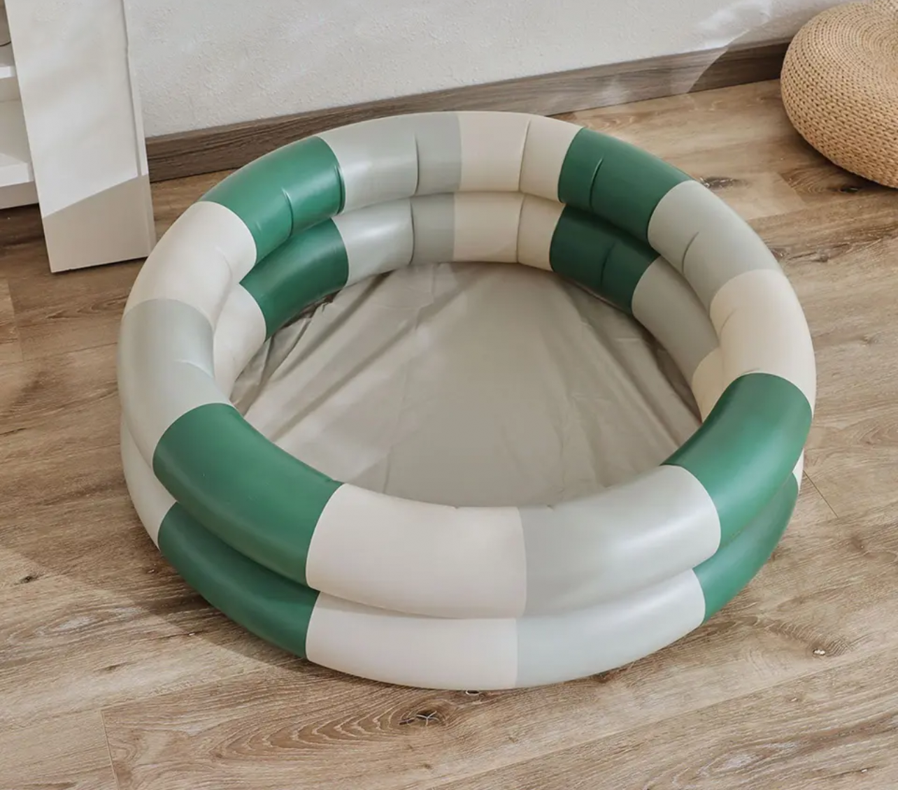 Piscine gonflable 120cm - Vert/Gris