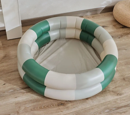 Piscine gonflable 120cm - Vert/Gris