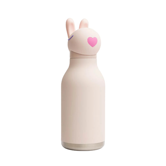 Gourde isotherme Bestie - Lapin Rose