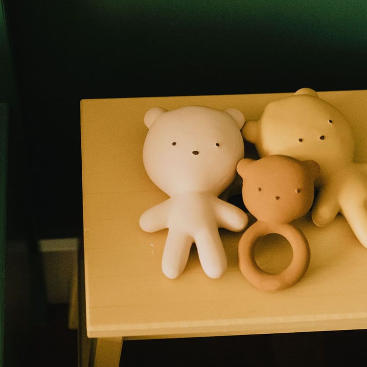 Hochet Gommu Ours - Sienna