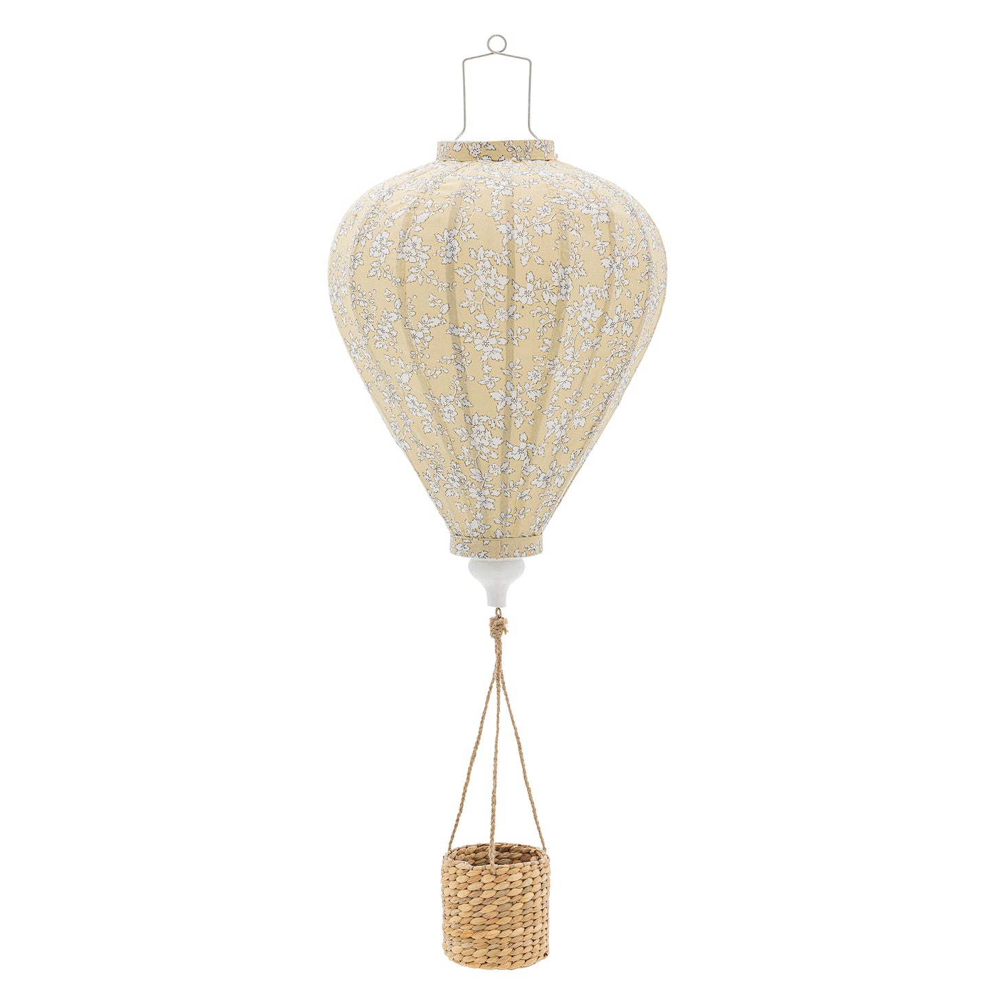 Suspension Montgolfière - Jaune