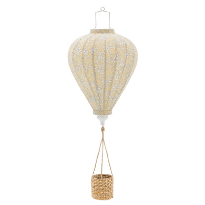 Suspension Montgolfière - Jaune