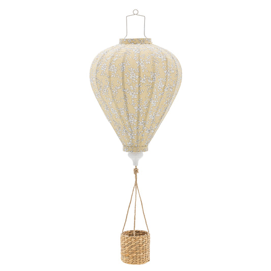 Suspension Montgolfière - Jaune