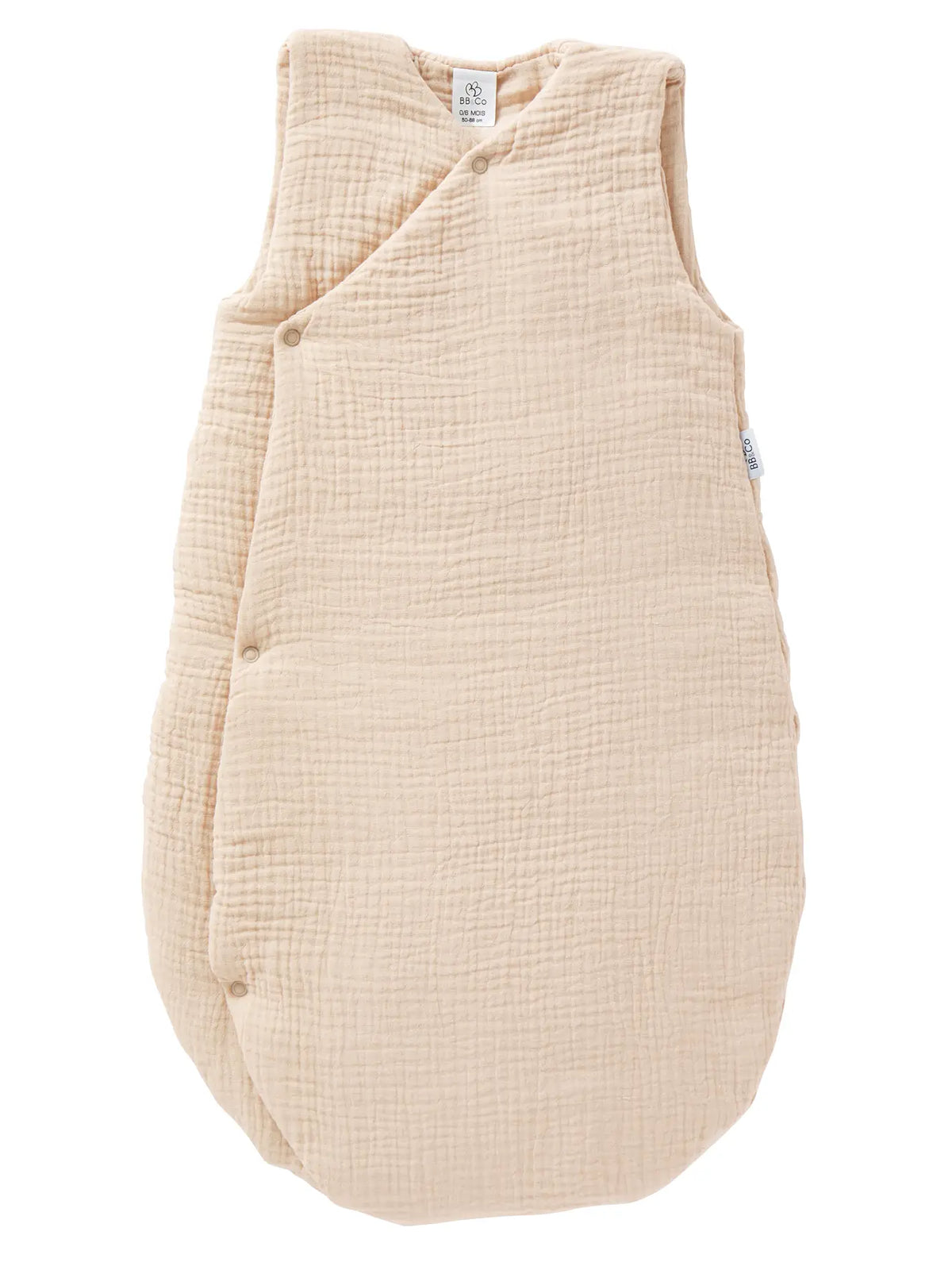 Gigoteuse kimono gaze de coton - Biscuit