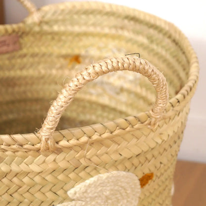 Panier en feuilles de palmier - Poétique