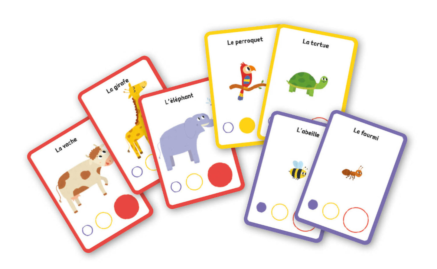 Jeu de cartes - Mon premier jeu de bataille - Animaux du monde