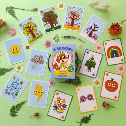Jeux de cartes - Mon premier jeu des 4 saisons