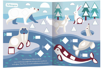 Mes tout premiers autocollants - 500 premiers gommettes formes - Hiver