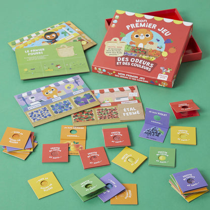 Grands jeux - Mon premier jeu des odeurs et des couleurs