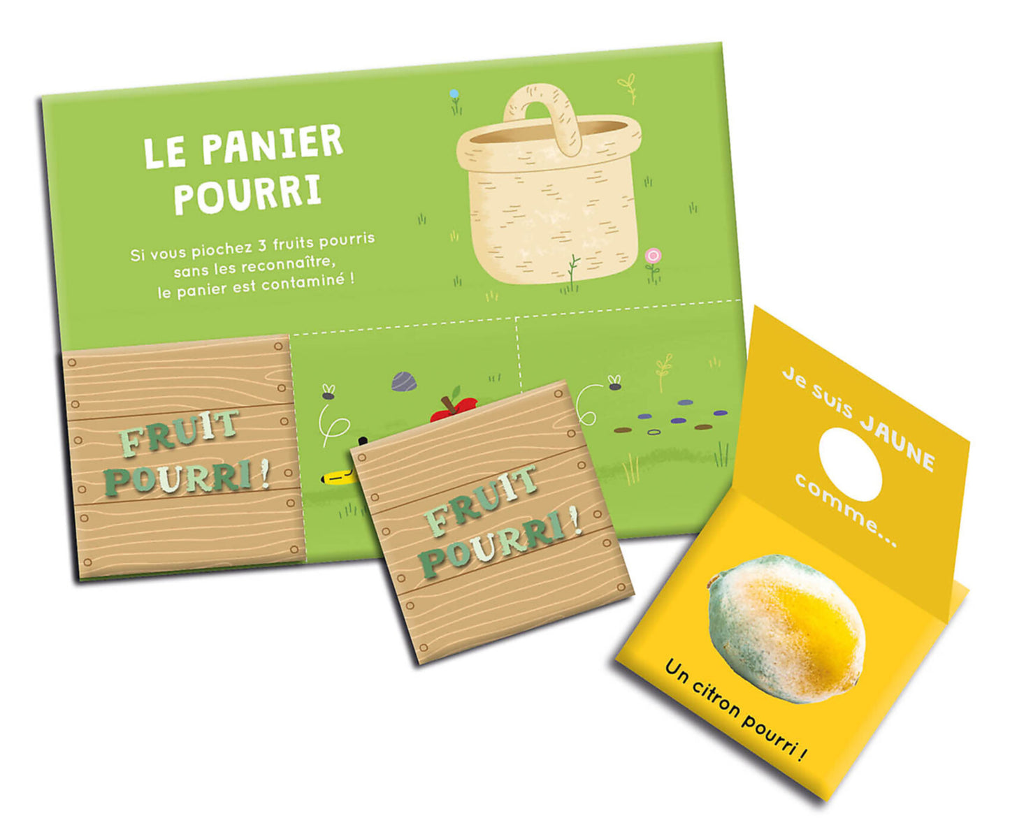 Grands jeux - Mon premier jeu des odeurs et des couleurs