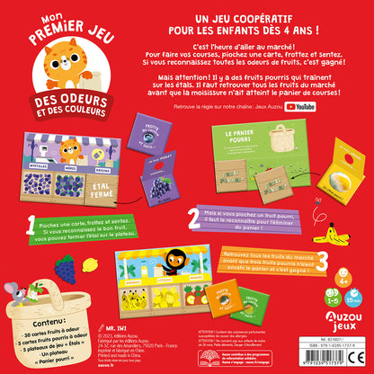 Grands jeux - Mon premier jeu des odeurs et des couleurs